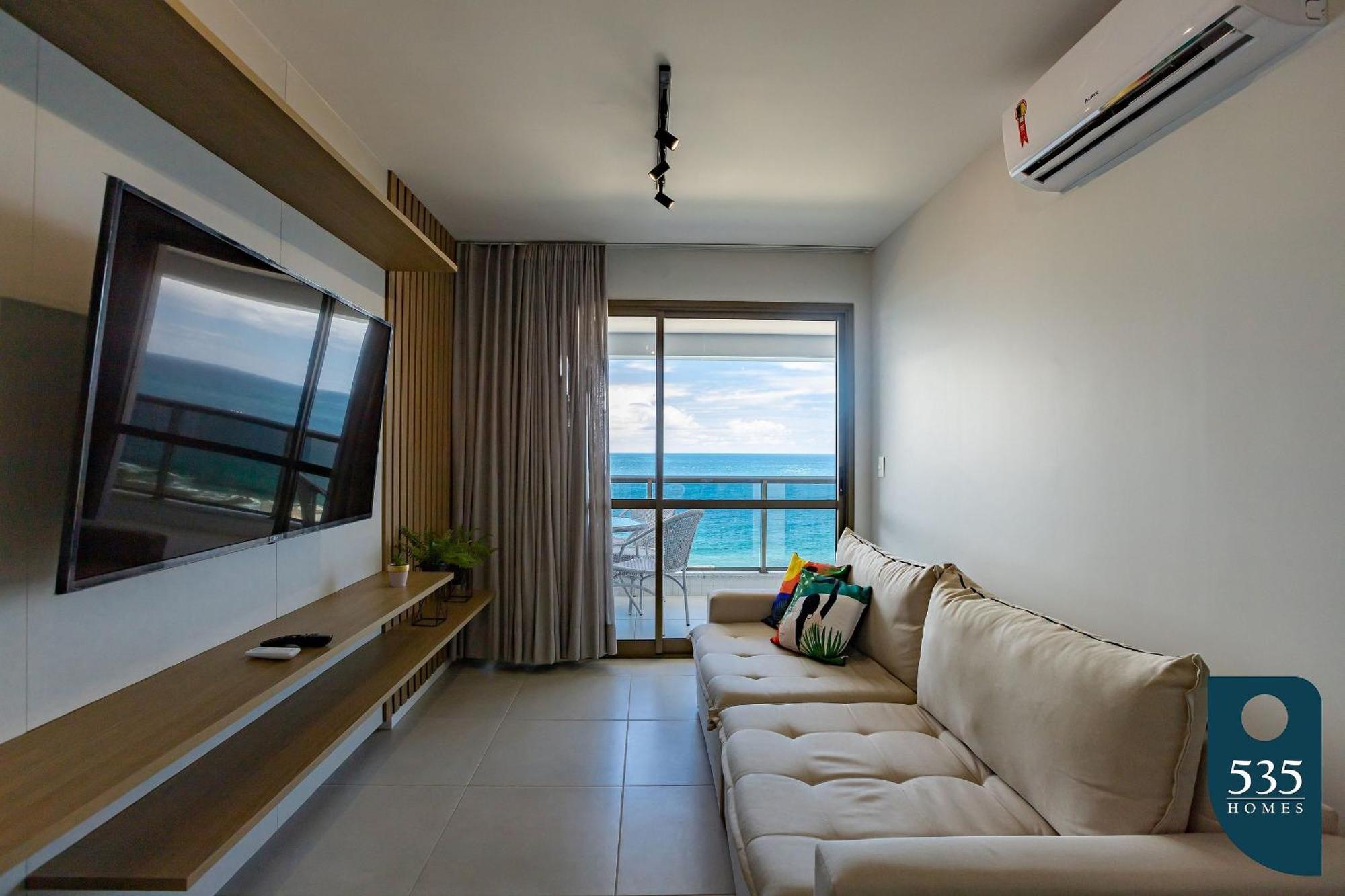 Apartamento Linda Vista Super Decorado Na Barra, Wifi 300mbps *